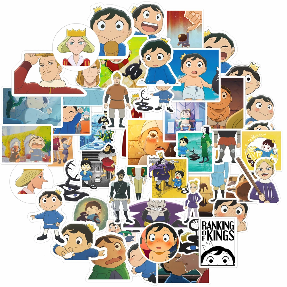 50pcs Ranking of Kings Bojji Kage Stickers Book Suitcase Phone Laptop PVC Sticker Pasters
50pcs Ranking of Kings Bojji Kage Stickers Book Suitcase Phone Laptop PVC Sticker Pasters