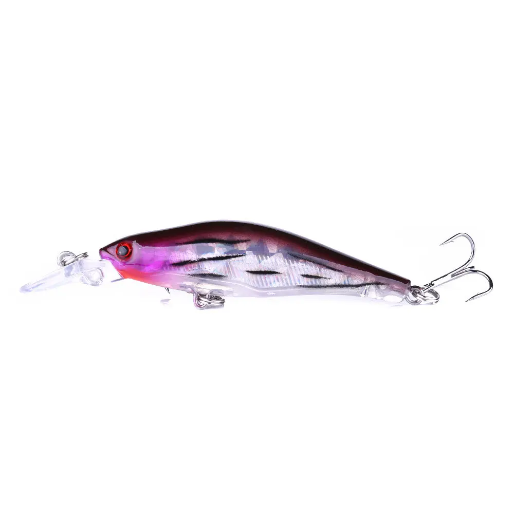 East Rain 8cm 6.3g Fishing Lure Minnow Artificial Hard Bait 2pcs/lot 8# Hook 3D Eyes Wobbler Crankbait Free shipping
East Rain 8cm 6.3g Fishing Lure Minnow Artificial Hard Bait 2pcs/lot 8# Hook 3D Eyes Wobbler Crankbait Free shipping