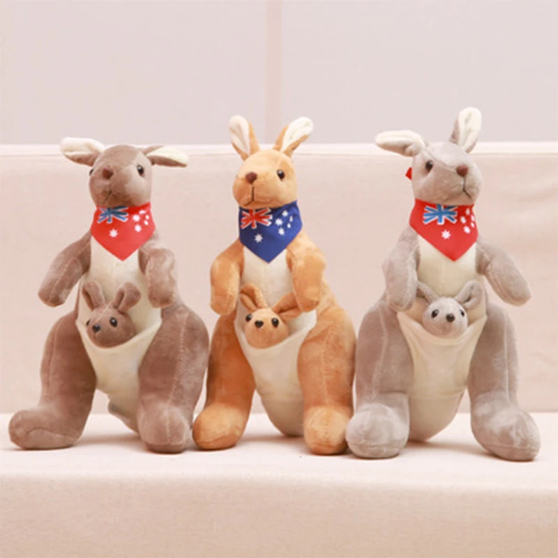 2021 Cute Creative Mother and Child Kangaroo Doll Plush Toy Soft Animal Stuffed Plush Doll For Baby KidsGift
2021 Cute Creative Mother and Child Kangaroo Doll Plush Toy Soft Animal Stuffed Plush Doll For Baby KidsGift