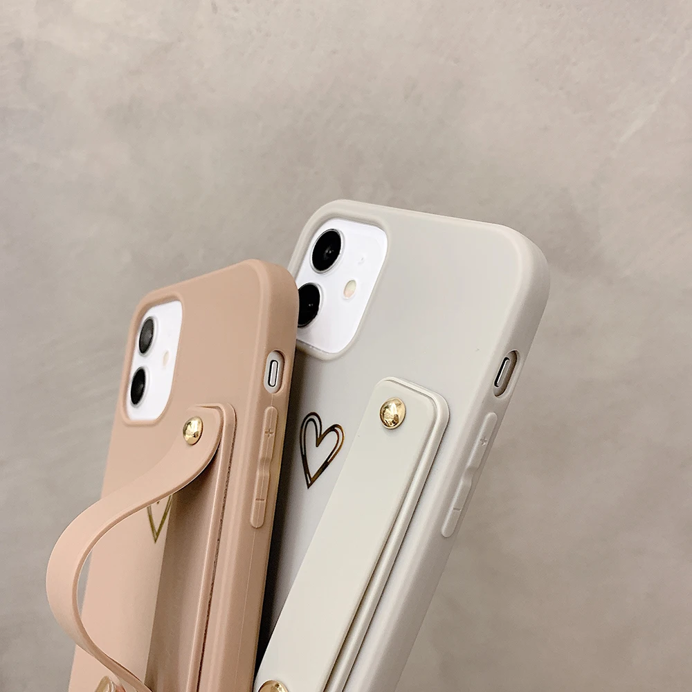 Couple Models Wristband Bracket Love Case for IPhone 11 12 Pro Max 12 Mini X XS Max XR 7 8 Plus SE 2 Cover Cute Soft Coque Funda
Couple Models Wristband Bracket Love Case for IPhone 11 12 Pro Max 12 Mini X XS Max XR 7 8 Plus SE 2 Cover Cute Soft Coque Funda