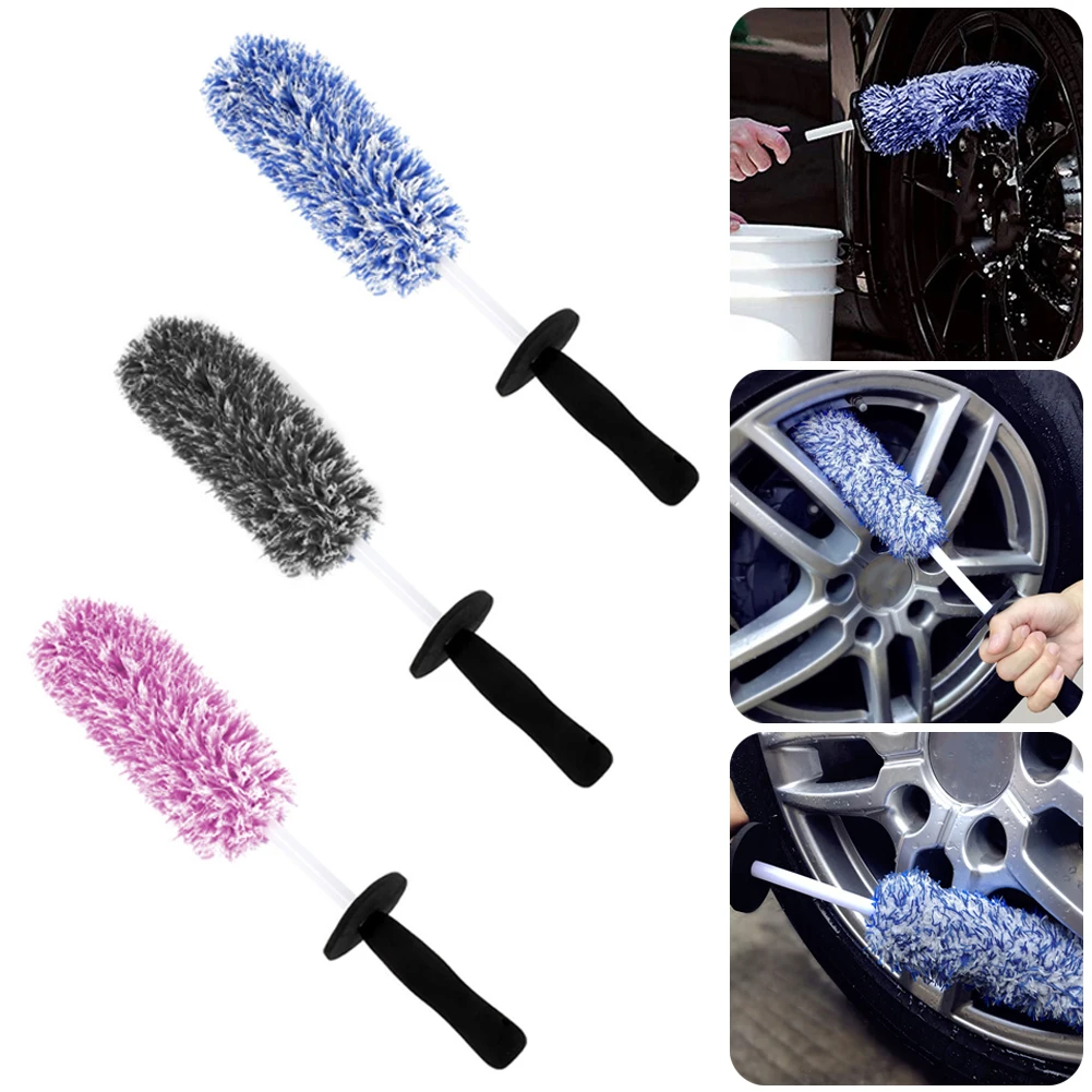 42cm Portable Car Wheel Brush Spoke Rim Brush Microfiber Wheel Cleaner Car Non Scratch Detailing Cleaning Brush Car Care Tool
42cm Portable Car Wheel Brush Spoke Rim Brush Microfiber Wheel Cleaner Car Non Scratch Detailing Cleaning Brush Car Care Tool