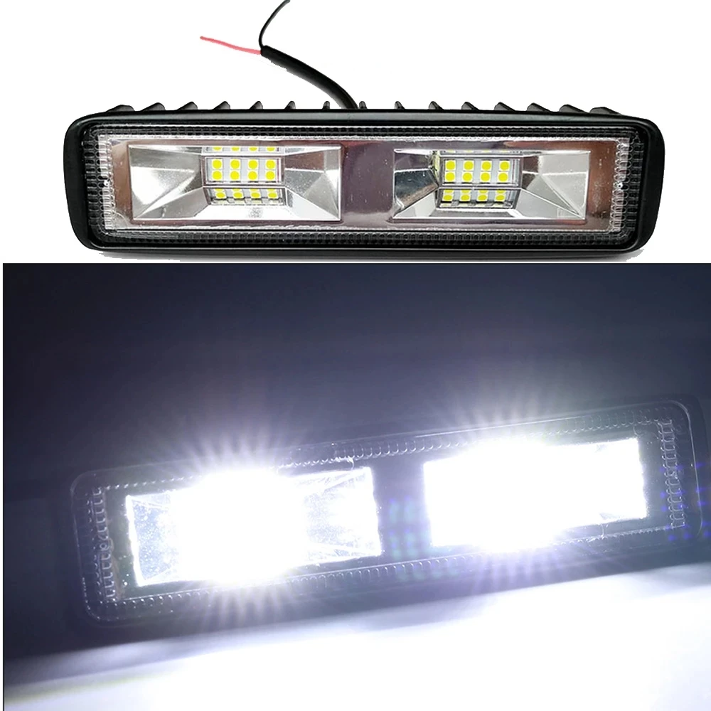NEW LED Headlights 12-24V For Auto Motorcycle Truck Boat Tractor Trailer Offroad Working Light 36W LED Work Light Spotlight
NEW LED Headlights 12-24V For Auto Motorcycle Truck Boat Tractor Trailer Offroad Working Light 36W LED Work Light Spotlight