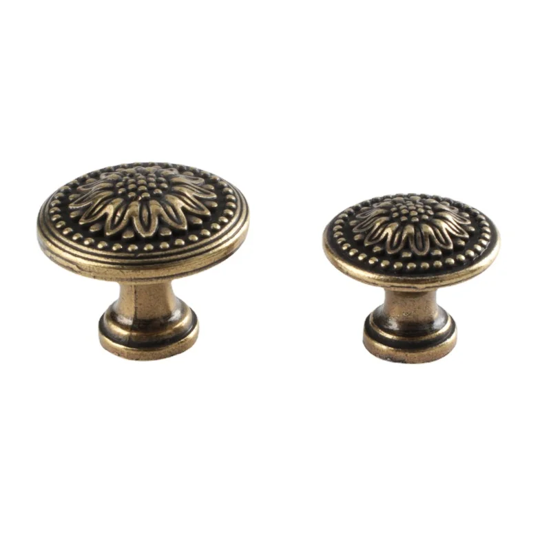 European Style Kitchen Drawer Handles Retro Bronze Door Handle Brass Knob Home Antique Cabinet Pulls Furniture Handles Two Sizes
European Style Kitchen Drawer Handles Retro Bronze Door Handle Brass Knob Home Antique Cabinet Pulls Furniture Handles Two Sizes