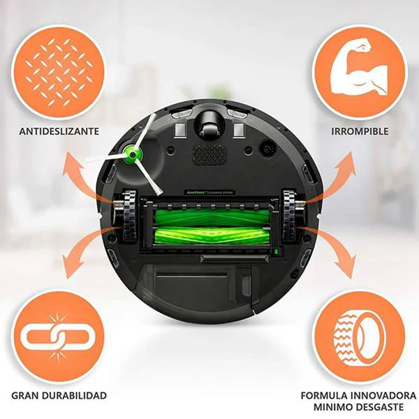 Tires for IROBOT ROOMBA Robot Vacuum Cleaner Wheels Series 500 ,600,700,800,900 Anti Slip Irobot Wheel Replacement Parts
Tires for IROBOT ROOMBA Robot Vacuum Cleaner Wheels Series 500 ,600,700,800,900 Anti Slip Irobot Wheel Replacement Parts
