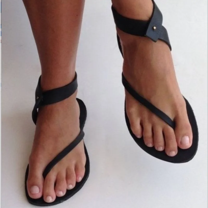 Women's Gladiator Flat Summer European Design Sandals Shoes Ladies Fisherman Bohemia Sandals Shoes Big Size 35-43 Ankle Strap
Women's Gladiator Flat Summer European Design Sandals Shoes Ladies Fisherman Bohemia Sandals Shoes Big Size 35-43 Ankle Strap