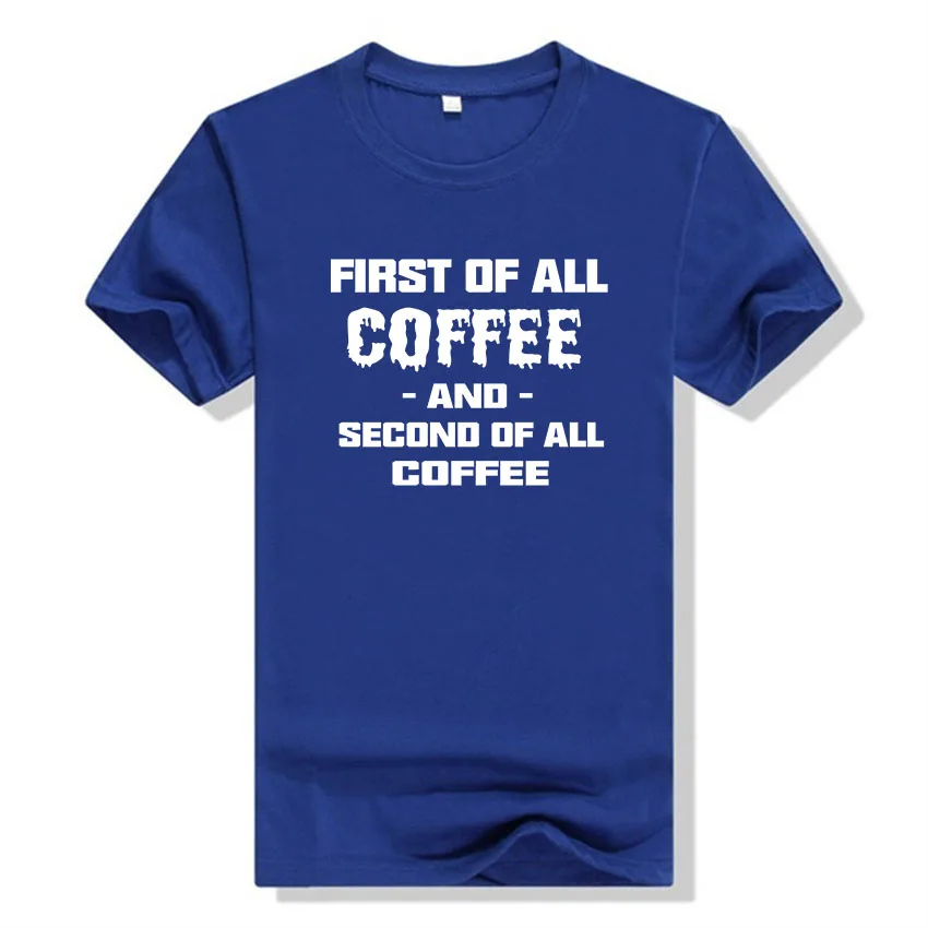 BTFCL Funny "FIRST OF ALL COFFEE" Letter Print T Shirt Women Men Summer Black Cotton Korea Hip Hop Harajuku Christmas Tshirt
BTFCL Funny "FIRST OF ALL COFFEE" Letter Print T Shirt Women Men Summer Black Cotton Korea Hip Hop Harajuku Christmas Tshirt