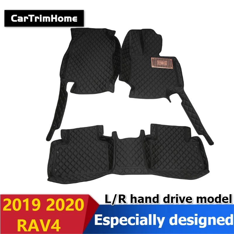Автомобильные коврики в салон чехол Аксессуары для Toyota RAV4 2019 2020 защита ковер