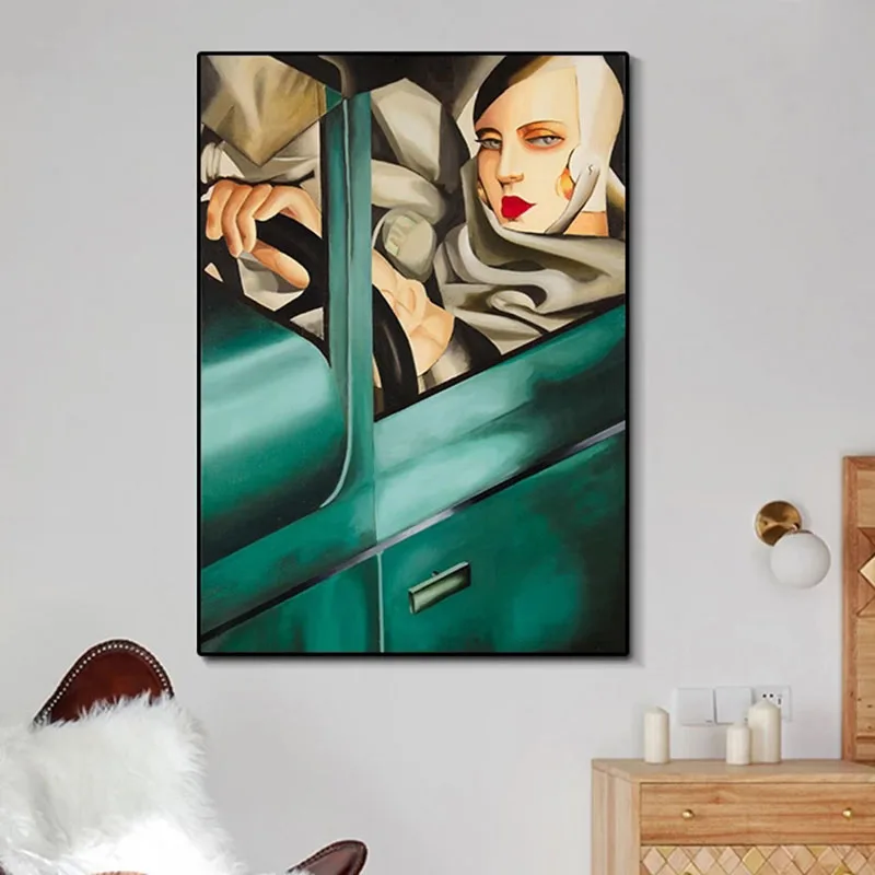 Artist Tamara De Lempicka Classic Artwork Canvas Paintings Prints and Posters Wall Art Pictures for Living Room Home Decoration
Artist Tamara De Lempicka Classic Artwork Canvas Paintings Prints and Posters Wall Art Pictures for Living Room Home Decoration