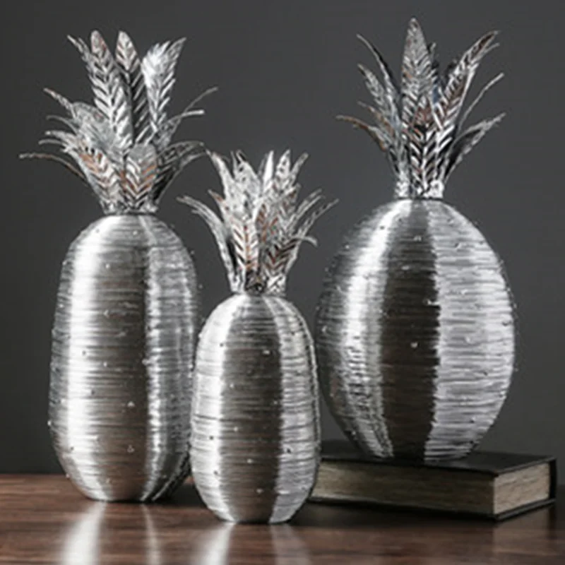 WU CHEN LONG Nordic Electroplating Pineapple Statue Modern Creative Living Room Office Desktop Home Decor Crafts Sculpture A3026
WU CHEN LONG Nordic Electroplating Pineapple Statue Modern Creative Living Room Office Desktop Home Decor Crafts Sculpture A3026