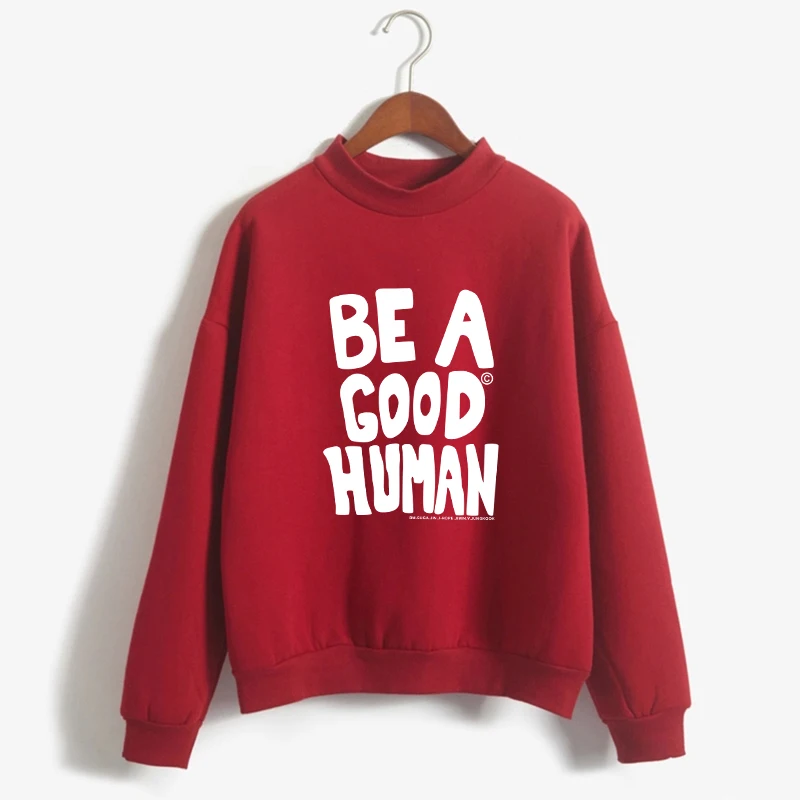 Bangtan Boys y2k BE A GOOD HUMAN Printed Women Sweatshirt Kpop Fleece Turtleneck Hot Tops Casuak Korean Fashion Female Hoodie
Bangtan Boys y2k BE A GOOD HUMAN Printed Women Sweatshirt Kpop Fleece Turtleneck Hot Tops Casuak Korean Fashion Female Hoodie