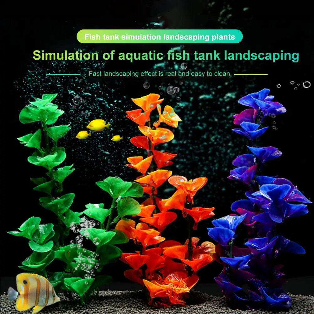 Artificial Plants High Imitation Decorative Fadeless Fake Water Grass Fish Tank Decoration for Aquarium Decor
Artificial Plants High Imitation Decorative Fadeless Fake Water Grass Fish Tank Decoration for Aquarium Decor
