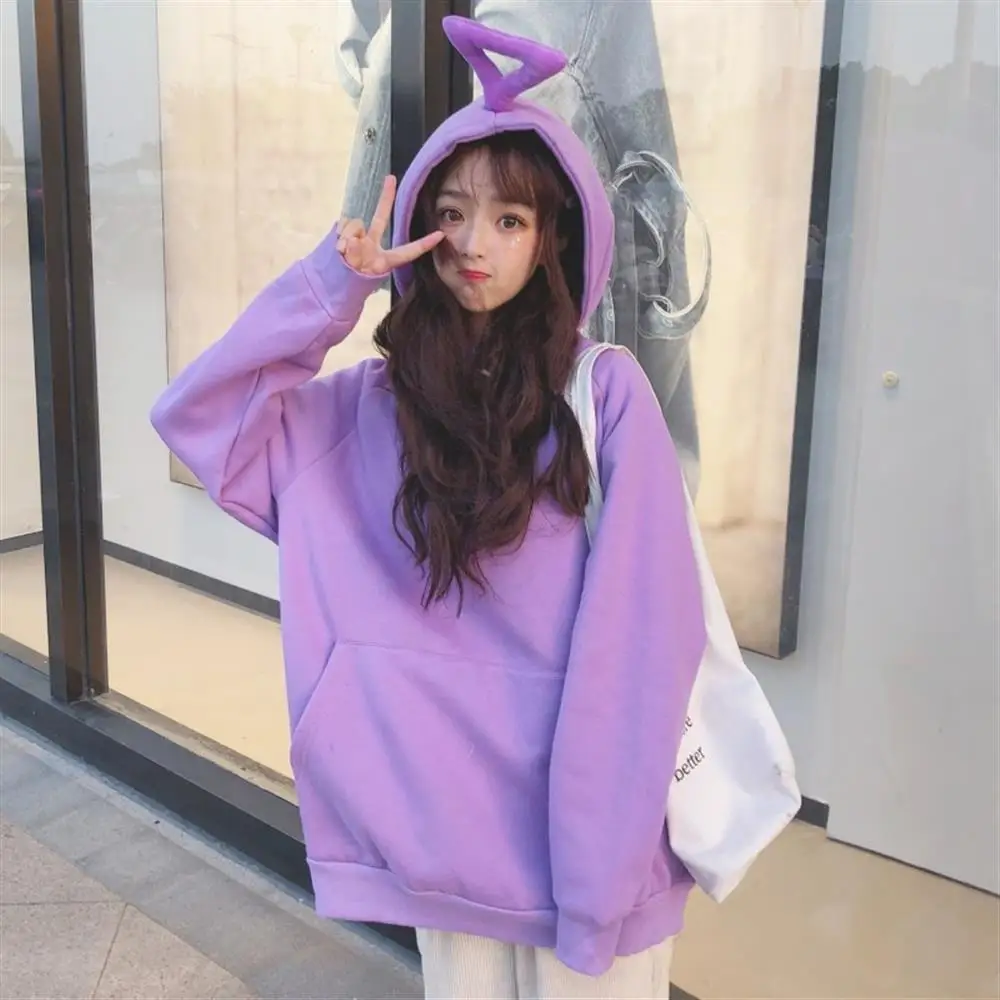 Streetwear Women Solid Hooded Sweatshirt Long Sleeve Casual Loose Hoodies Fashion Korean Coat Tops Clothes Sport Gym Activewear
Streetwear Women Solid Hooded Sweatshirt Long Sleeve Casual Loose Hoodies Fashion Korean Coat Tops Clothes Sport Gym Activewear