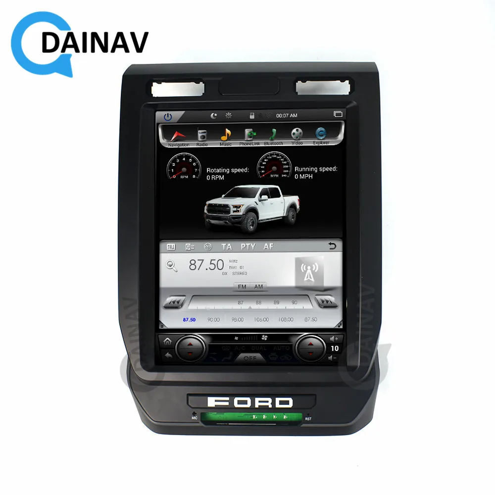 12.1 inch Vertical Touch Screen Car Multimedia Player GPS Navigation Head Unit For-FORD F150 2014 2015 2016 Car Stereo Radio
12.1 inch Vertical Touch Screen Car Multimedia Player GPS Navigation Head Unit For-FORD F150 2014 2015 2016 Car Stereo Radio
