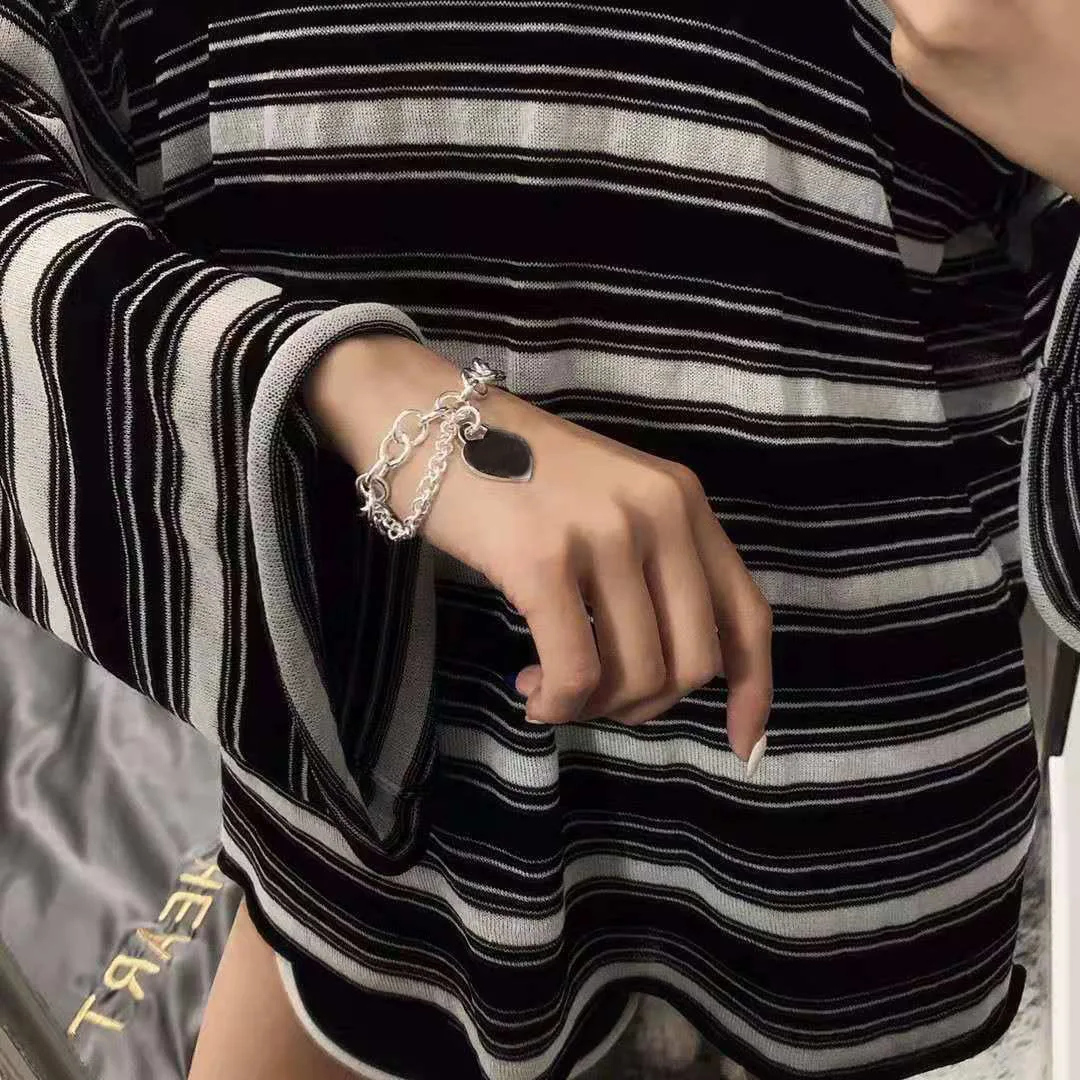 Brand tif classic heart brand s925 double layer bracelet female fashion bracelet birthday gift
Brand tif classic heart brand s925 double layer bracelet female fashion bracelet birthday gift