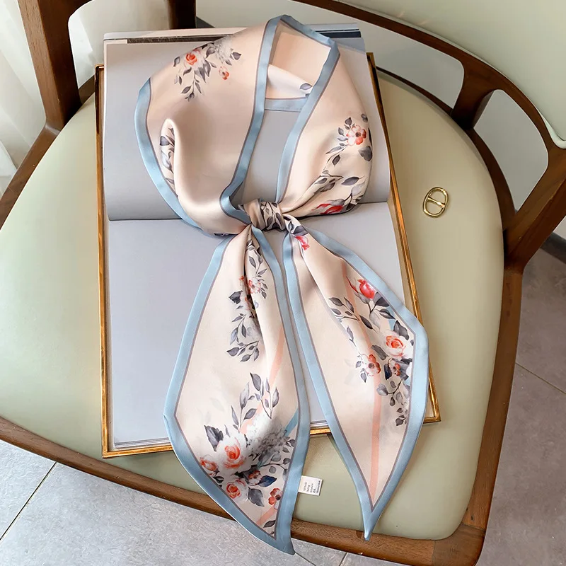 2021 new silk Scarf for Women Design Print Silk Feeling Hair Foulard Female Office Neckerchief Lady Bandana Hijab Shawl Wraps
2021 new silk Scarf for Women Design Print Silk Feeling Hair Foulard Female Office Neckerchief Lady Bandana Hijab Shawl Wraps