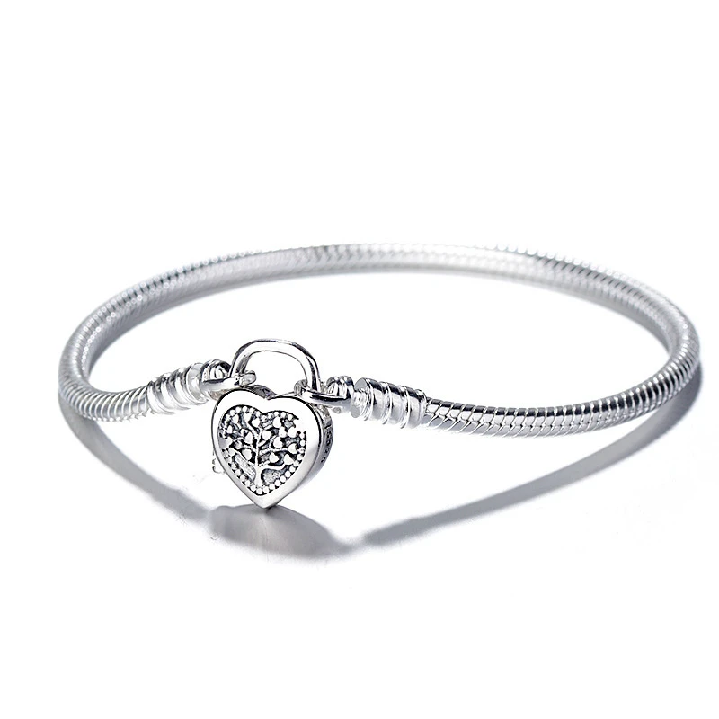 Hot Heart Padlock Bracelets Fit Charms Original Bracelet Jewelry Berloque Valentine's Day Mary Poppins Bijoux Sieraden
Hot Heart Padlock Bracelets Fit Charms Original Bracelet Jewelry Berloque Valentine's Day Mary Poppins Bijoux Sieraden
