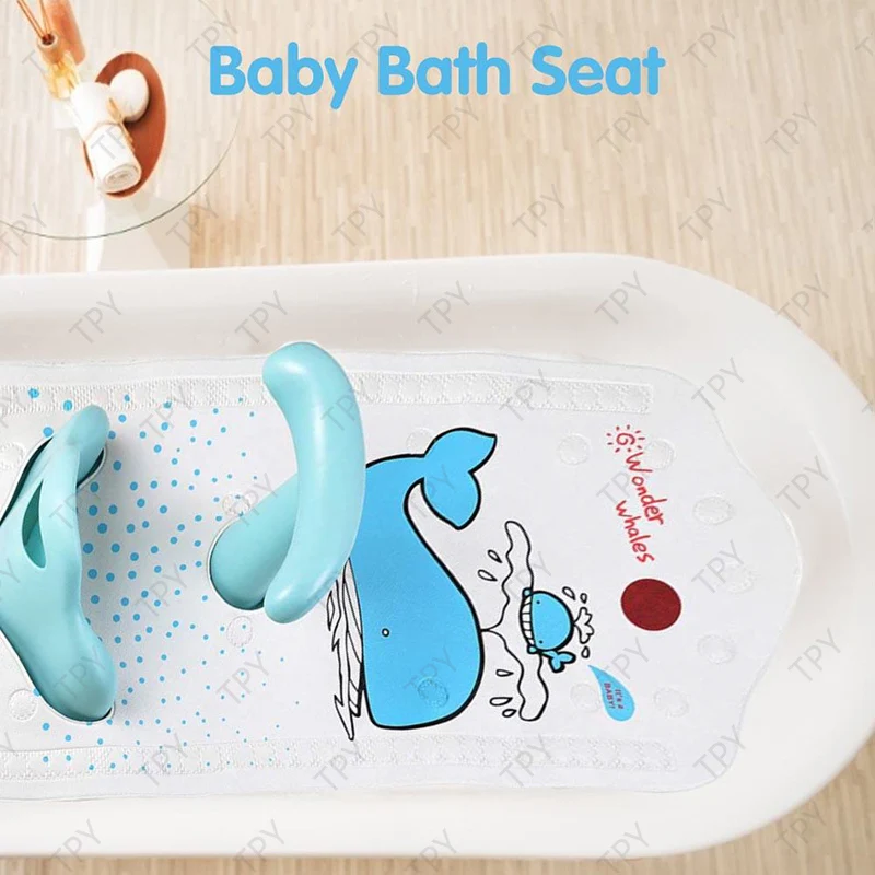 Baby Bath Cushion Tub Seat Newborn Bath Anti-Slip Cushion Infant Floating Bather Bathtub Pad Pillow Lounger for 0-6 Month Infant
Baby Bath Cushion Tub Seat Newborn Bath Anti-Slip Cushion Infant Floating Bather Bathtub Pad Pillow Lounger for 0-6 Month Infant