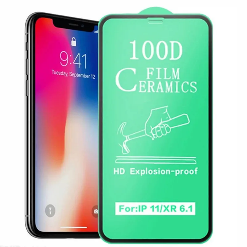100D Screen Protector Soft Ceramics Glass for iPhone 12 11 Pro Max 6s 7 8 Plus X XS XR SE 2020 iPhone 12 11Pro 12mini Full Scree
100D Screen Protector Soft Ceramics Glass for iPhone 12 11 Pro Max 6s 7 8 Plus X XS XR SE 2020 iPhone 12 11Pro 12mini Full Scree
