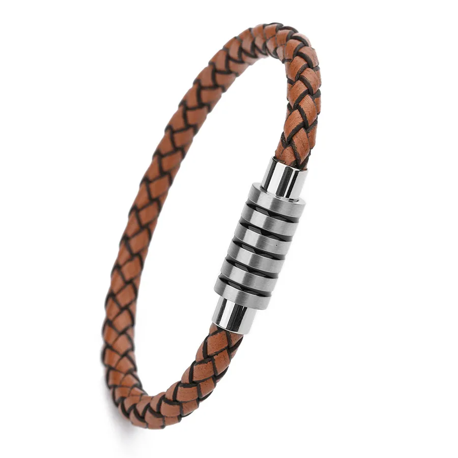 2Pcs/lot Black Stripe Stainless Steel Magnetic Clasps Jewelry DIY Bracelets Making Findings Leather Bracelets Connector
2Pcs/lot Black Stripe Stainless Steel Magnetic Clasps Jewelry DIY Bracelets Making Findings Leather Bracelets Connector