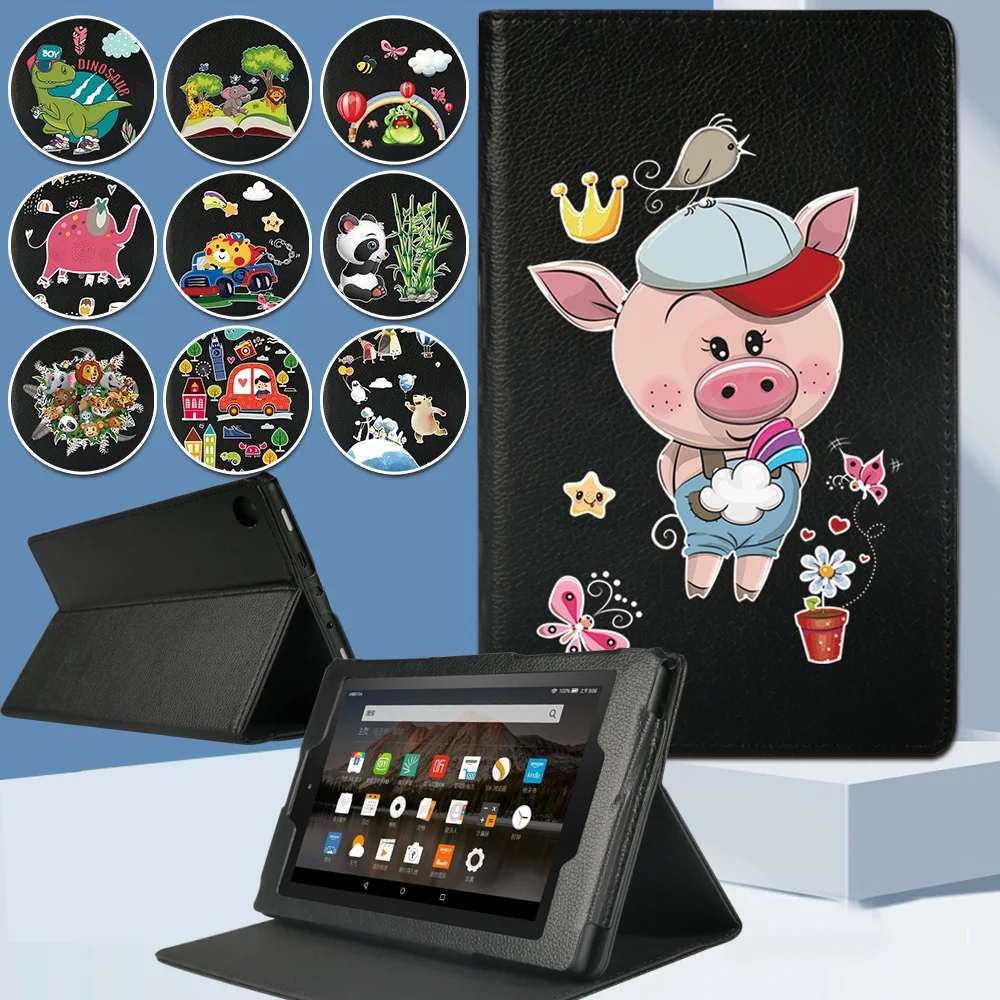 For Amazon Fire 7 /Fire HD 8 /Fire HD 10 Alexa Anti-fall Front Bracket EVA Cartoon Pattern Series Tablet Protective Case+Stylus
For Amazon Fire 7 /Fire HD 8 /Fire HD 10 Alexa Anti-fall Front Bracket EVA Cartoon Pattern Series Tablet Protective Case+Stylus