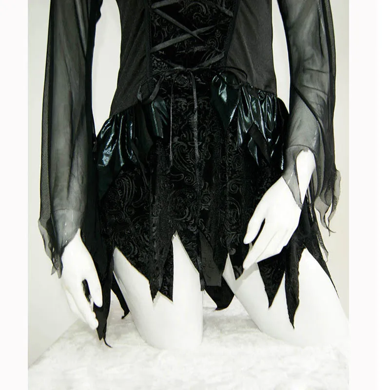 Halloween Costumes Women Fantasy Cosplay Party Fancy Sets Black Fallen Angel Costume With Angel Wings Ghost Vampire Bride Dress
Halloween Costumes Women Fantasy Cosplay Party Fancy Sets Black Fallen Angel Costume With Angel Wings Ghost Vampire Bride Dress