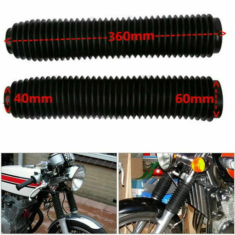 2pcs/set Universal Motorcycle Front Fork Dust Cover Gaiter Gaitors Boots Shock Absorber Rubber Protection Accessories
2pcs/set Universal Motorcycle Front Fork Dust Cover Gaiter Gaitors Boots Shock Absorber Rubber Protection Accessories