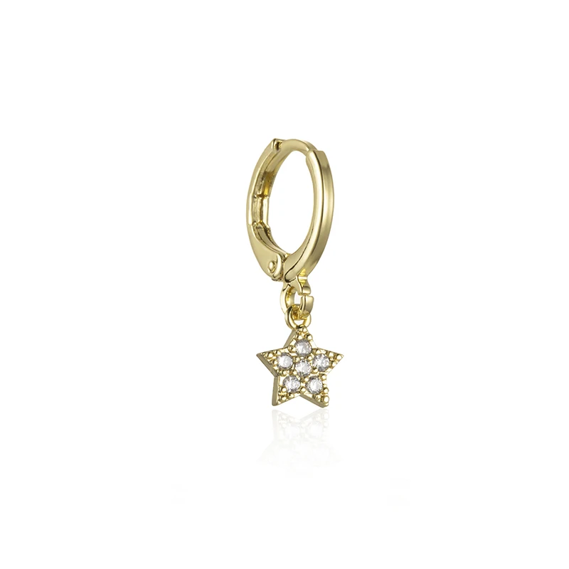 SIPENGJEL Fashion Cubic Zircon Small Hoop Earrings Heart Flower Dangle Earings For Women Piercing Jewelry 2021 Trends
SIPENGJEL Fashion Cubic Zircon Small Hoop Earrings Heart Flower Dangle Earings For Women Piercing Jewelry 2021 Trends