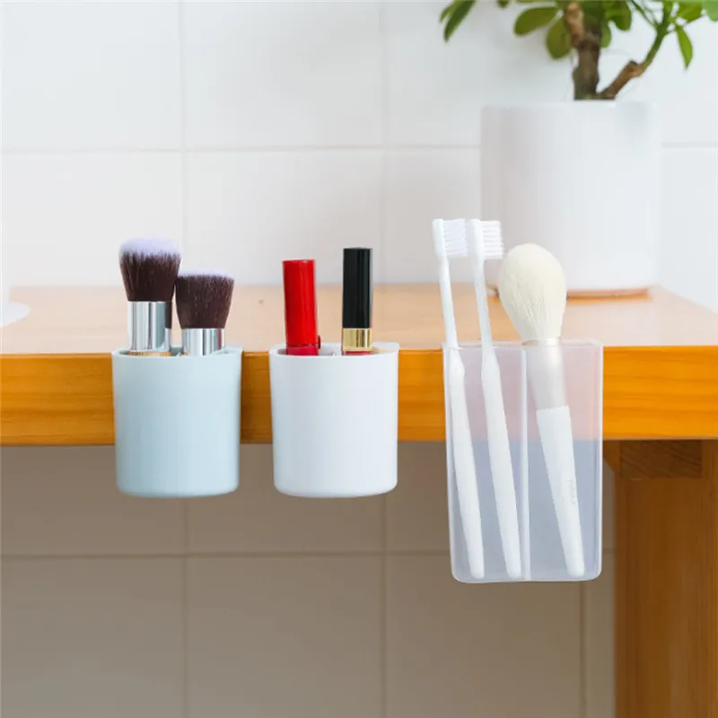 Creative Multifunctional Desktop Organizer Sticky Hanging Pen Holder Makeup Storage Box School Office Accessories Stationery 
Creative Multifunctional Desktop Organizer Sticky Hanging Pen Holder Makeup Storage Box School Office Accessories Stationery