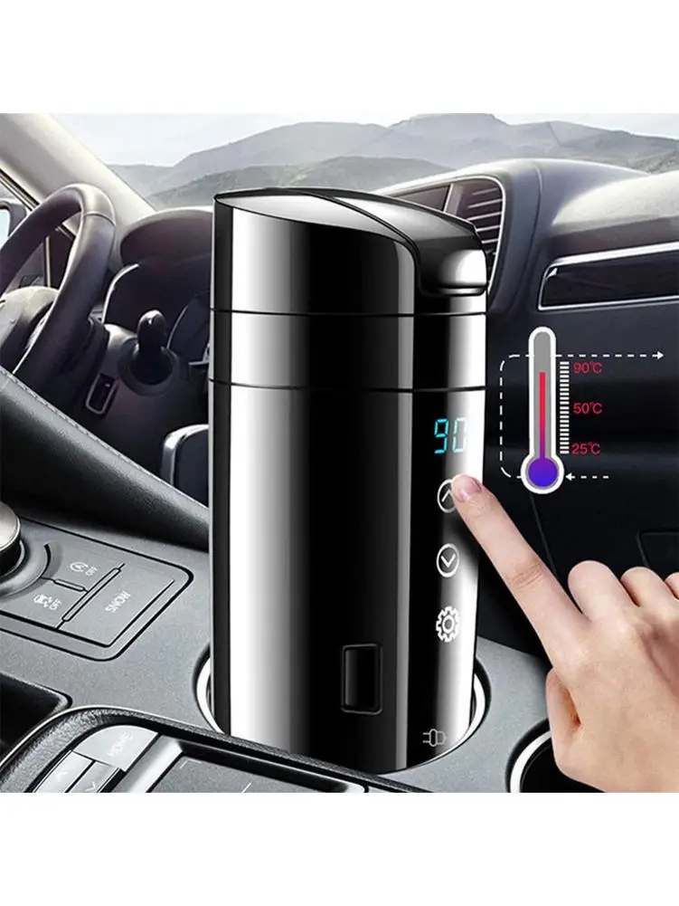 Upgraded Car Heating Cup 350ml Stainless Steel Waterproof Intelligent Heating Control Cup Shockproof For Travel Office Universal
Upgraded Car Heating Cup 350ml Stainless Steel Waterproof Intelligent Heating Control Cup Shockproof For Travel Office Universal
