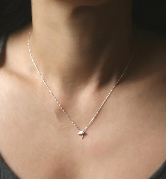 Pure Silver 925 Sterling Silver Umbrella Pendant Necklace Personalized Female Hand Design Necklaces & Pendants (BLY)
Pure Silver 925 Sterling Silver Umbrella Pendant Necklace Personalized Female Hand Design Necklaces & Pendants (BLY)