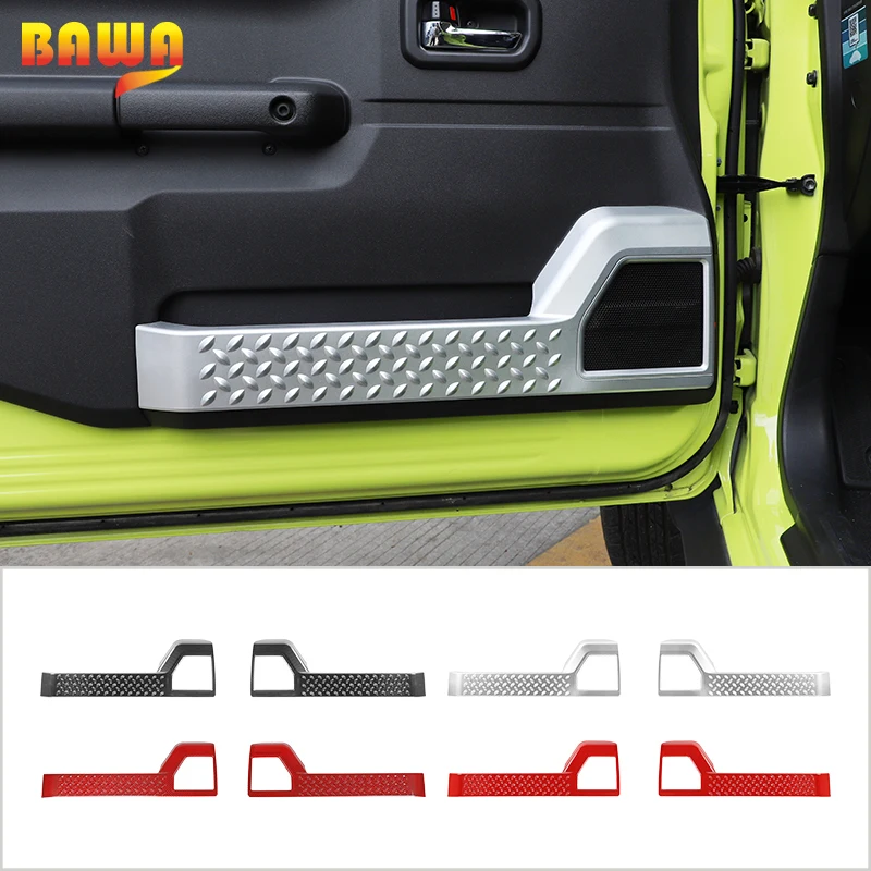 BAWA Car Inner Door Decoration Cover Anti-kick Stickers For Suzuki Jimny 2019 2020 2021 Interior Mouldings
BAWA Car Inner Door Decoration Cover Anti-kick Stickers For Suzuki Jimny 2019 2020 2021 Interior Mouldings