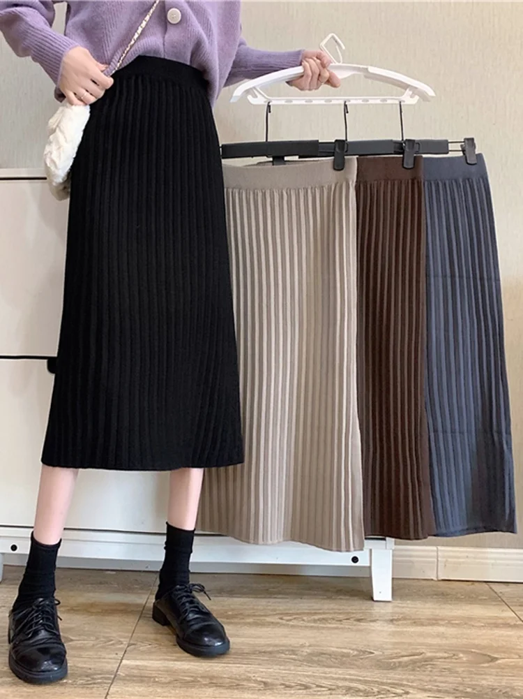 Вязаная юбка осень 2021 юбка с высокой талией тонкая черная облегающая бедра одношаговая юбка средней длины вязаная юбка женская юбка
Вязаная юбка осень 2021 юбка с высокой талией тонкая черная облегающая бедра одношаговая юбка средней длины вязаная юбка женская юбка