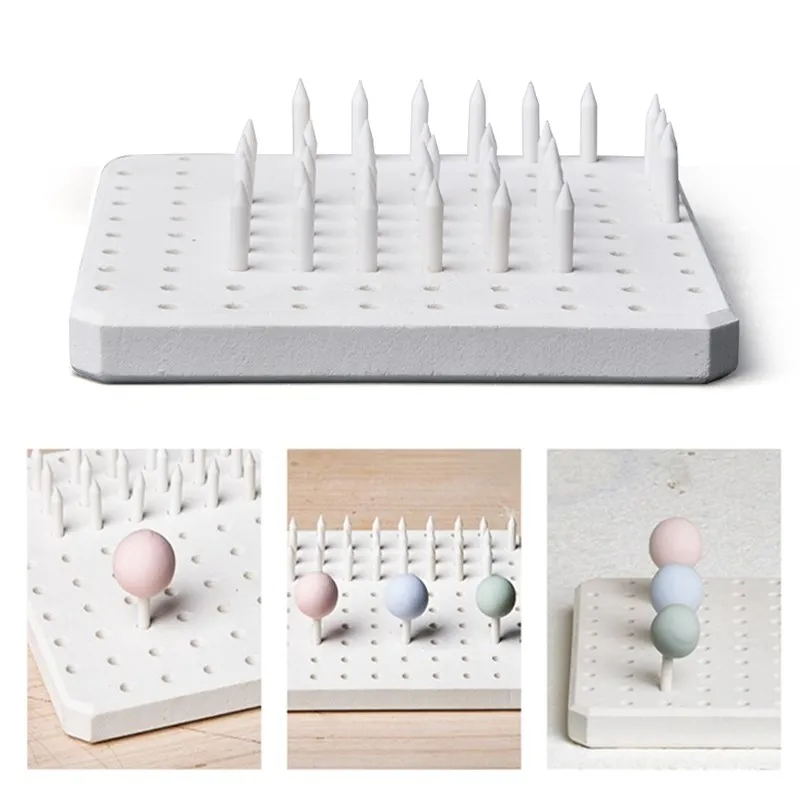 High Temperature Resistant Material Pottery Tools Ceramic Refractory Pad Support Nail Kiln Tool Small Object Firing Tool
High Temperature Resistant Material Pottery Tools Ceramic Refractory Pad Support Nail Kiln Tool Small Object Firing Tool