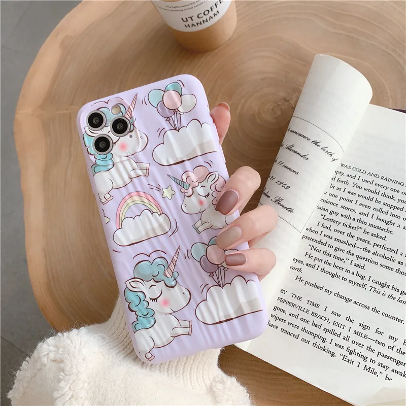 Unicorn Cartoon Silicone Soft Phone Case For iPhone 7 8 Plus 2020 SE X XR XS Max 11 11Pro Max 12 12Pro Max Pro Mini Case Shell 
Unicorn Cartoon Silicone Soft Phone Case For iPhone 7 8 Plus 2020 SE X XR XS Max 11 11Pro Max 12 12Pro Max Pro Mini Case Shell