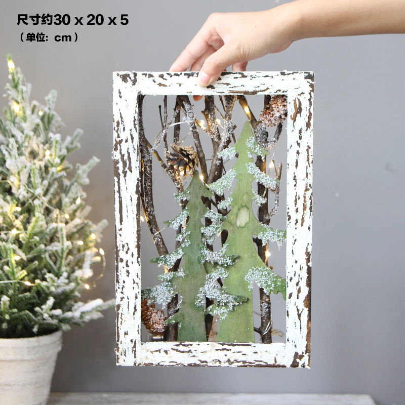Creative Wall Hanging Bedroom Tree Christmas Ornaments Wooden Dining Room Christmas Pendant Boze Narodzenie Home Decor EC50GS
Creative Wall Hanging Bedroom Tree Christmas Ornaments Wooden Dining Room Christmas Pendant Boze Narodzenie Home Decor EC50GS
