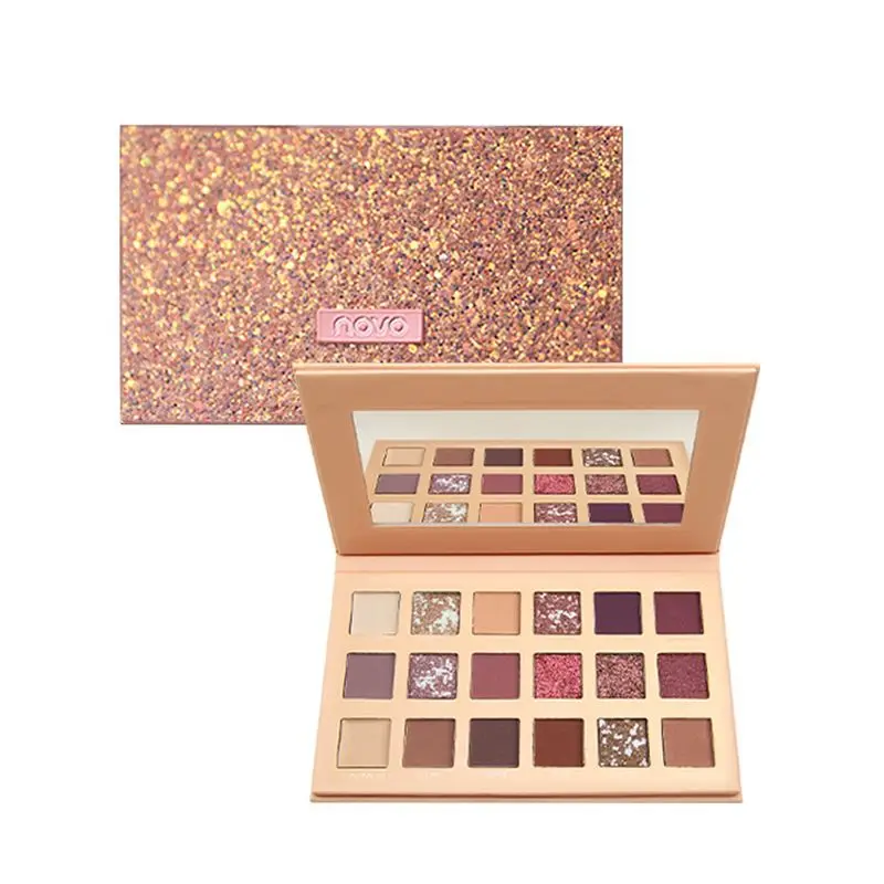 New Arrival Charming Eyeshadow 18 Color Palette Make UpMatte Shimmer Pigmented Eye Shadow Powder Pallete
New Arrival Charming Eyeshadow 18 Color Palette Make UpMatte Shimmer Pigmented Eye Shadow Powder Pallete