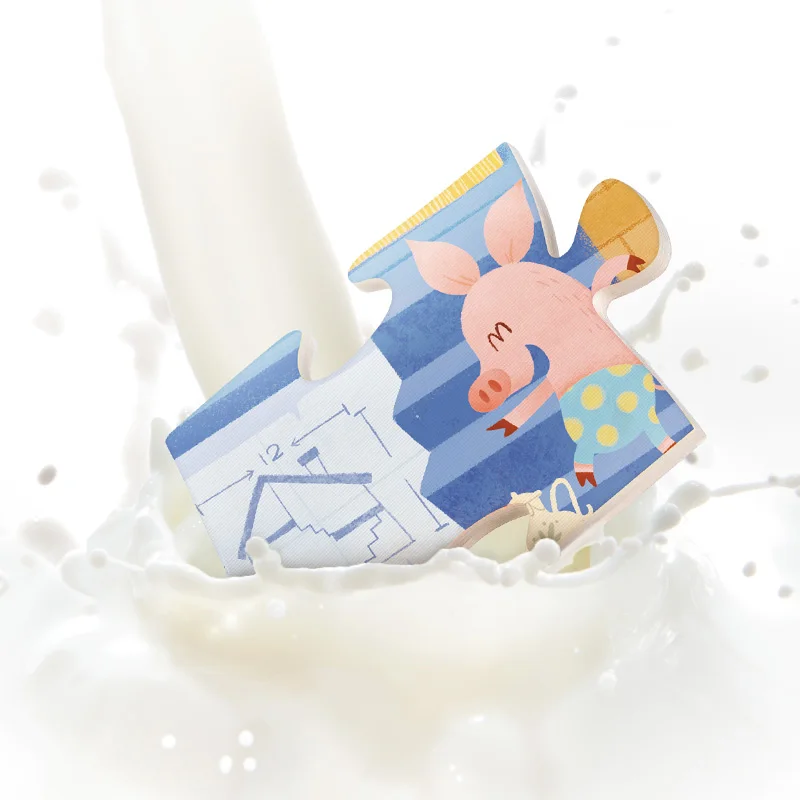 Toi Kids Cartoon Early Educational 136 Pieces Colorful Interesting Cute Fairy House Popular Jigsaw Puzzle Baby Paper Toys
Toi Kids Cartoon Early Educational 136 Pieces Colorful Interesting Cute Fairy House Popular Jigsaw Puzzle Baby Paper Toys
