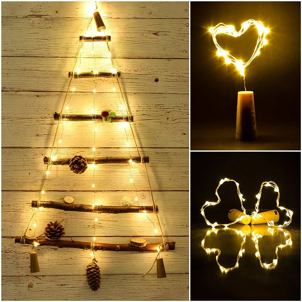 LED Wine Bottle Lights 1M 2M Cork Shape Copper Wire String Lights For Indoor Outdoor Wedding Party Christmas Holiday Lights
LED Wine Bottle Lights 1M 2M Cork Shape Copper Wire String Lights For Indoor Outdoor Wedding Party Christmas Holiday Lights