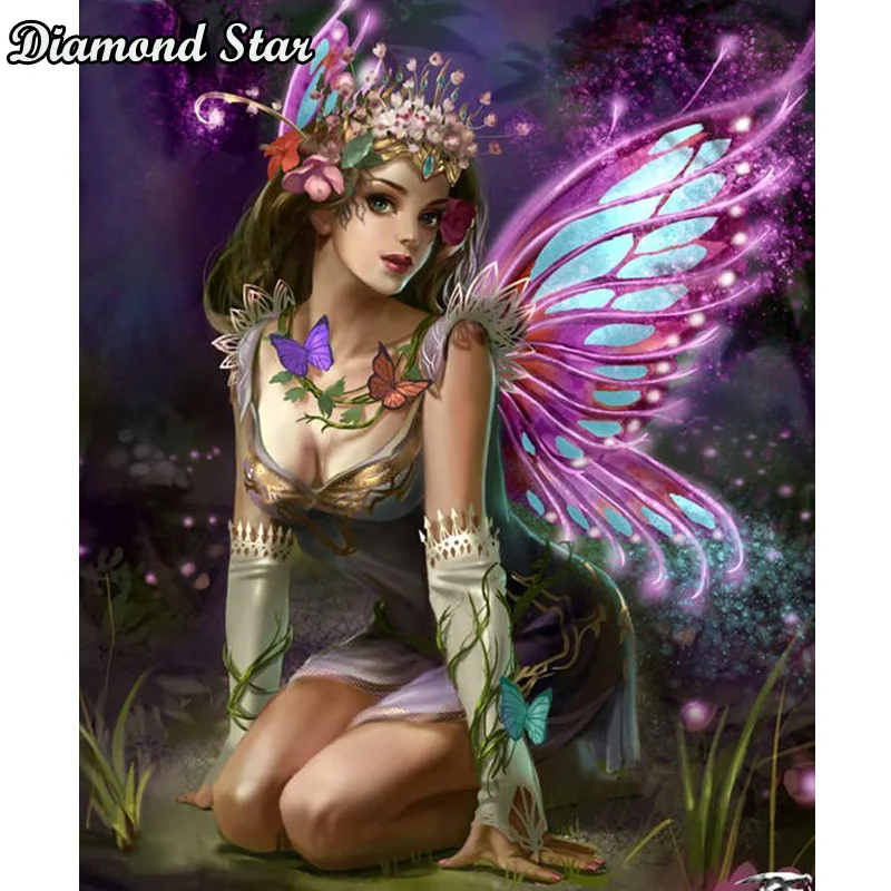full Square Diamond Embroidery 5D DIY Diamond Painting butterfly fairy Diamond Painting Cross Stitch Rhinestone Decoration
full Square Diamond Embroidery 5D DIY Diamond Painting butterfly fairy Diamond Painting Cross Stitch Rhinestone Decoration