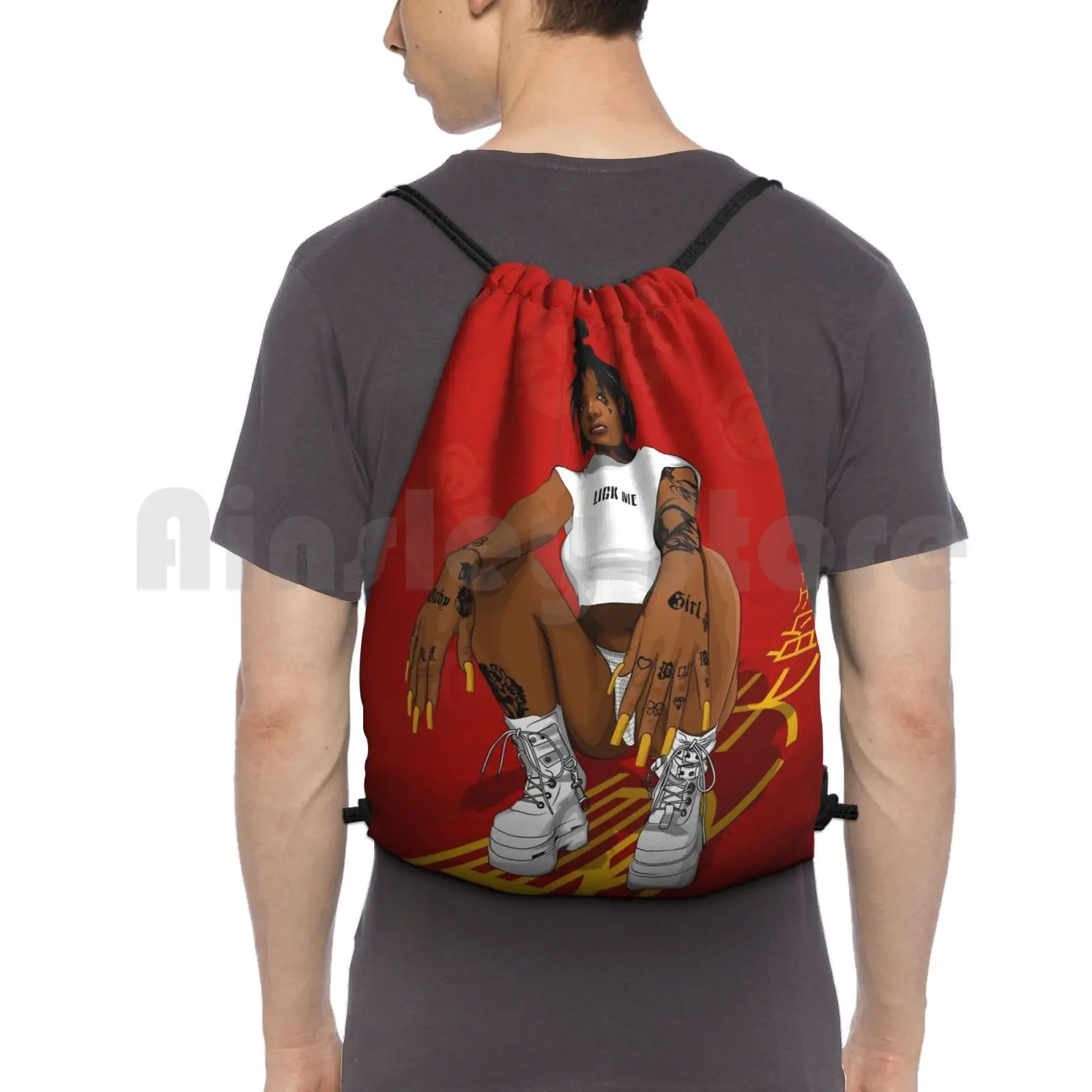 Summer Walker Backpack Drawstring Bag Riding Climbing Gym Bag Summerwalker Summer Walker Album Bryson Tiller Brysontiller
Summer Walker Backpack Drawstring Bag Riding Climbing Gym Bag Summerwalker Summer Walker Album Bryson Tiller Brysontiller