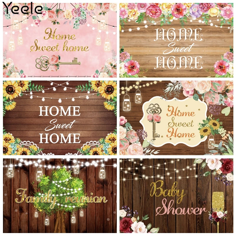 Yeele Sweet Home Backdrops Baby Shower Birthday Party Decor Wood Plank Photography Photographic Background For Photo Studio Prop
Yeele Sweet Home Backdrops Baby Shower Birthday Party Decor Wood Plank Photography Photographic Background For Photo Studio Prop