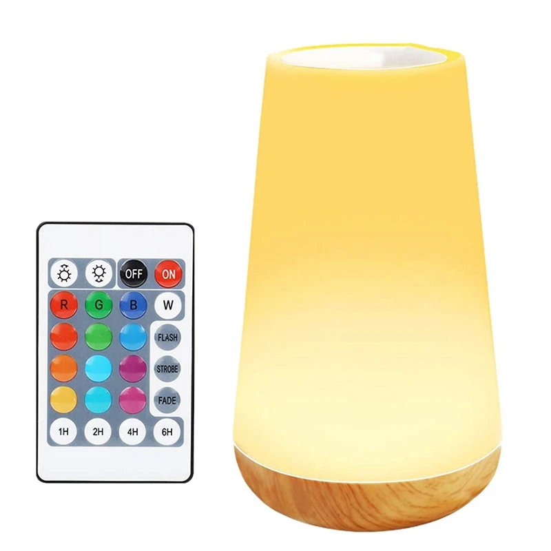 Night Light Contact Lamp USB LED Colorful Portable Bedside RGB Lamps with Remote Control for Babyroom Bedroom Office
Night Light Contact Lamp USB LED Colorful Portable Bedside RGB Lamps with Remote Control for Babyroom Bedroom Office