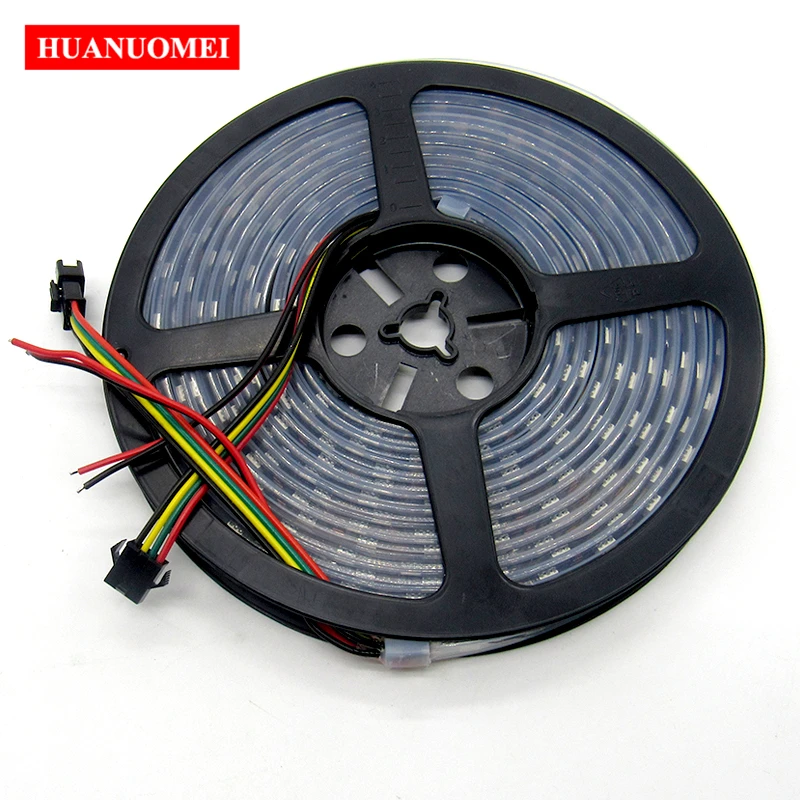 4 м 60 Светодиодный s/M HD107S RGB Пиксельная Светодиодная лента 5050 SMD гибкая Ambi