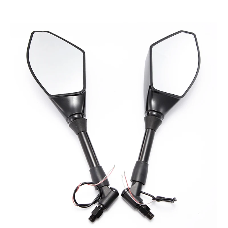 With LED Light Motorcycle Rearview Mirror 8 10MM Universal Mirror For Honda CB300R CB400 CB500 CB650F NC750X Shadow Hornet900
With LED Light Motorcycle Rearview Mirror 8 10MM Universal Mirror For Honda CB300R CB400 CB500 CB650F NC750X Shadow Hornet900