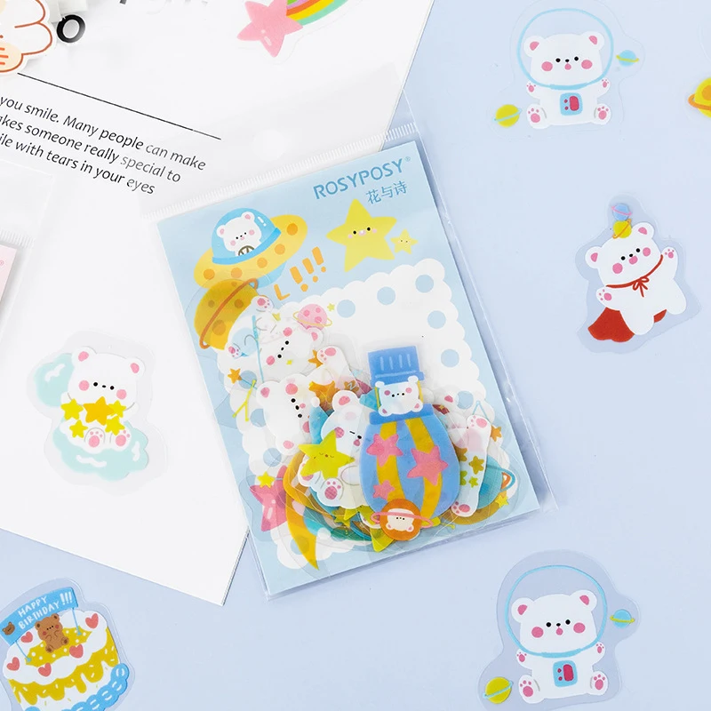 PET Diary Travel Journal Stickers Scrapbooking Stationery School Office Art Supplies
PET Diary Travel Journal Stickers Scrapbooking Stationery School Office Art Supplies