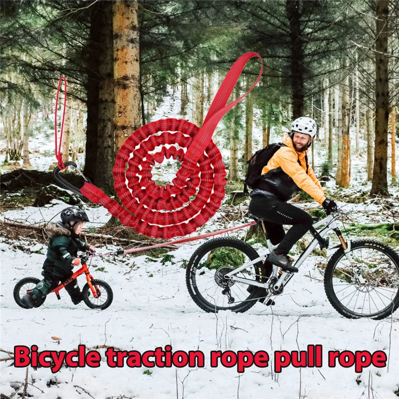 Bicycle Tow Rope MTB Traction Rope Parent-Child Rally Rope Outdoor for Children 
Bicycle Tow Rope MTB Traction Rope Parent-Child Rally Rope Outdoor for Children