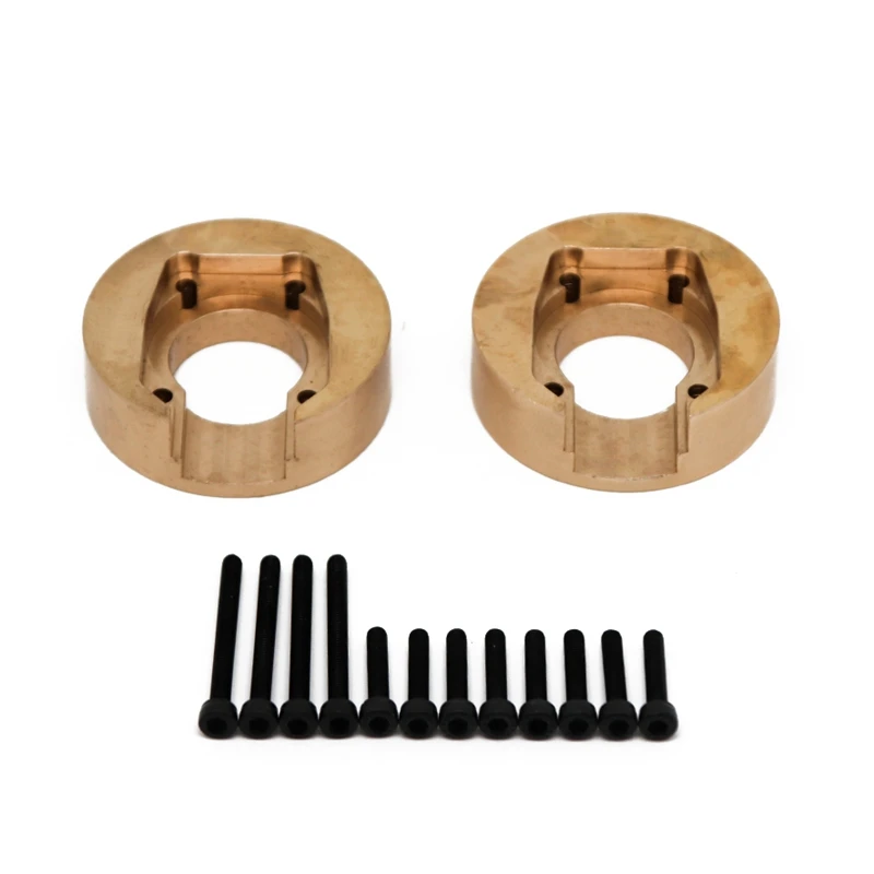 2PCS Brass Counterweight Balance Weight for YK4101PRO YK4102 YK4103 YK4082 YiKong RC Crawler Car Upgrade Parts 
2PCS Brass Counterweight Balance Weight for YK4101PRO YK4102 YK4103 YK4082 YiKong RC Crawler Car Upgrade Parts