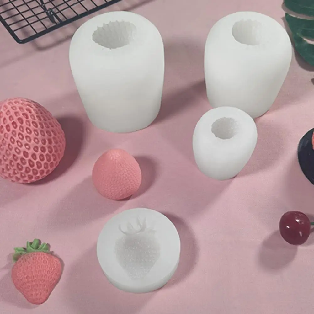 Fondant Mold Eco-friendly Heat Resistant Simple Operation Silicone DIY 3D Resin Cake Fruit Strawberry Molds High Toughness
Fondant Mold Eco-friendly Heat Resistant Simple Operation Silicone DIY 3D Resin Cake Fruit Strawberry Molds High Toughness