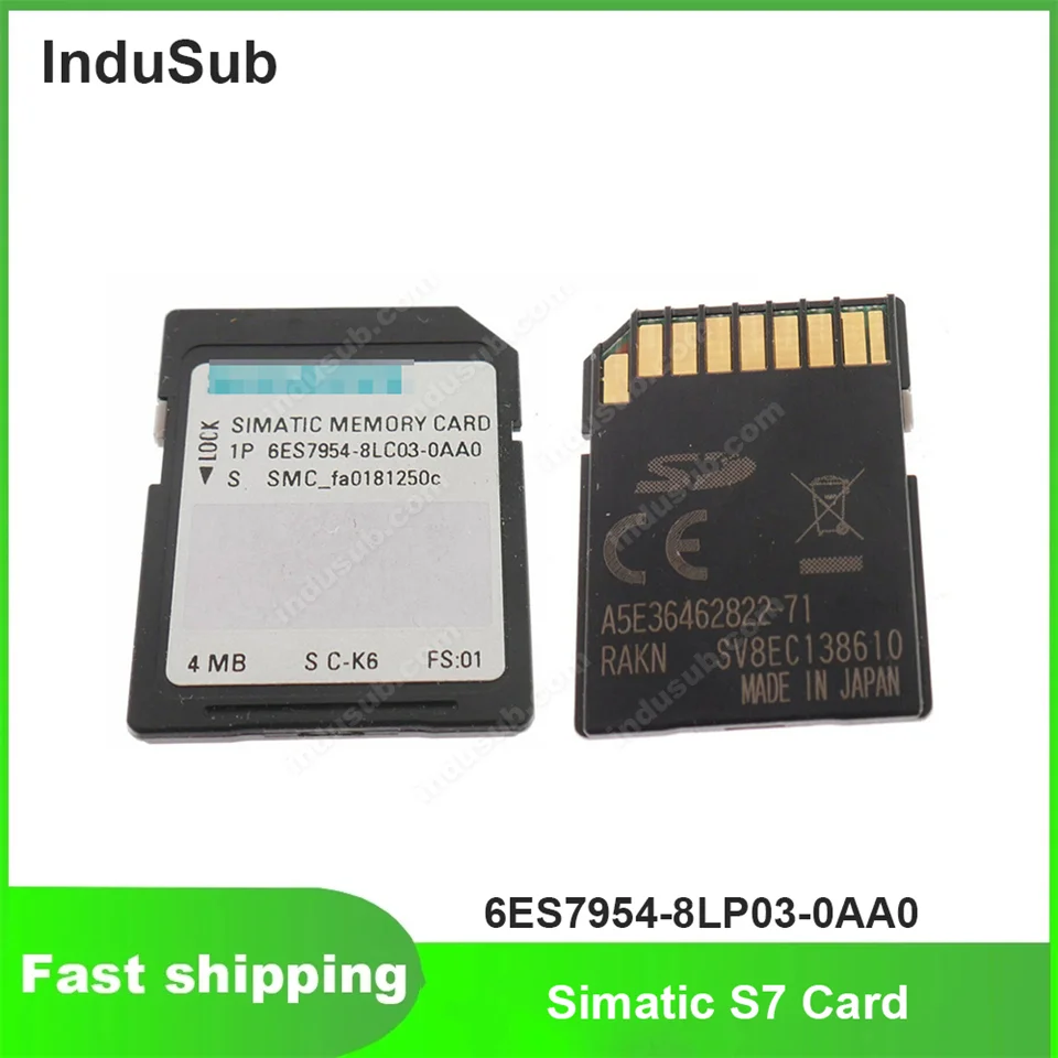 6ES7954-8LP03-0AA0 PLC S7 1200 - SIMATIC Programmable logic controller S7-1200 Memory Cards for S7-1x 00 CPU New Original
6ES7954-8LP03-0AA0 PLC S7 1200 - SIMATIC Programmable logic controller S7-1200 Memory Cards for S7-1x 00 CPU New Original