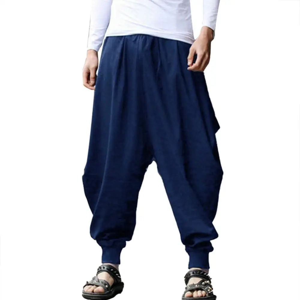 2021 New Men's Cotton Loose Pants Male Summer Casual Solid Color Loose Sports Harem Pants trousers Plus Size 5XL pantalon homme
2021 New Men's Cotton Loose Pants Male Summer Casual Solid Color Loose Sports Harem Pants trousers Plus Size 5XL pantalon homme